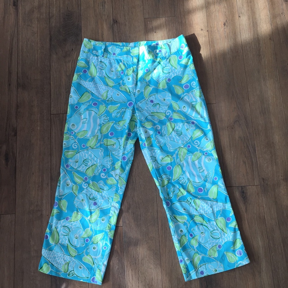 Lily Pulitzer Capris New w Out Tags